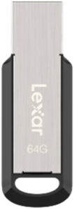 Lexar JumpDrive M400 USB 3.2 Flash Drive, 64GB Capacity, Up to 150MB/s Transfer Speed, 256-Bit AES Encryption | LJDM400064G-BNBNG