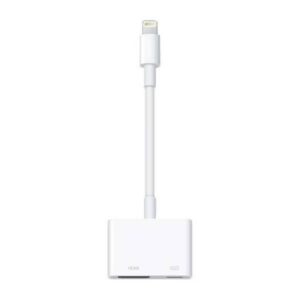 Lightning Digital AV Adapter for iPhone 5, 5C, 5S, 6, 6 Plus / iPad Retina Display, mini, mini 2, mini 3, Air, Air 2 / iPod touch 5th Generation, 6th Generation | MW2P3ZM/A