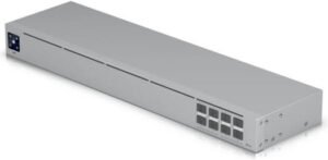 Ubiquiti UniFi USW Aggregation High-Performance 10G Aggregation Switch With 8 SFP+ Ports, Compact 1U Design, and Robust Network Integration for Enterprise Environments | USW-Aggregation