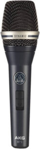 AKG D7 S Dynamic Vocal Microphone, Supercardioid Polar Pattern, Balanced XLR Output Type, Dual-thickness Varimotion Diaphragm, Dark Stage Blue | 3139X00020