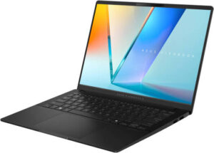 ASUS Vivobook S 14 OLED S5406 Laptop, 14″ WUXGA OLED 60Hz Display, Intel Core Ultra 7 258V, 32GB RAM, 1TB SSD, Intel Arc Graphics, English Keyboard, Windows 11, Neutral Black | S5406SA-WH79