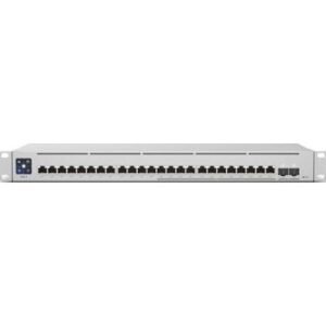 Ubiquiti 24-Port Gigabit Switch, 2.5Gb PoE +, 124 Gb/s Capacity, 2x SFP+, 400W Budget, 62 Gb/s Throughput | USW-Enterprise-24-PoE