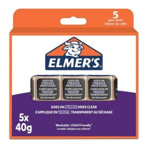 Elmer’s Glue Stick Purple 40gm Bls=5Pcs – EM-2143884