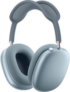 Apple AirPods Max 2 Wireless Over-Ear Headphones, Active Noise Cancellation, Spatial Audio, H2 Chip, Bluetooth 5.3, Blue | MHWM4AM/A