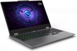 Lenovo LOQ 15IRX9 Gaming Laptop, 15.6″ FHD 144Hz IPS Display, Intel Core i7-13650HX Processor, 16GB RAM, 512GB SSD, GeForce RTX 3050 6GB GPU, White Backlit ENG K/B, No OS, Luna Grey | 83DV0072PS