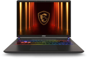 MSI Vector 16 HX AI A2XWIG Gaming Laptop, 16″ QHD+ IPS 240Hz Display, Intel Core Ultra 9 275HX, 32GB RAM, 1TB SSD, GeForce RTX 5080 16GB, English-Arabic Keyboard, Win11, Cosmos Gray | 9S7-15M352-008