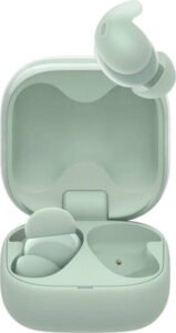 Sony LinkBuds Fit True Wireless Noise Canceling Earbuds, 5mm Driver Size, Hi-Res, Advanced DSP, Dynamic Driver X, Processor V2, Up to 21 Hours Playtime, Bluetooth 5.3, Sage Green | WF-LS910N/GZ