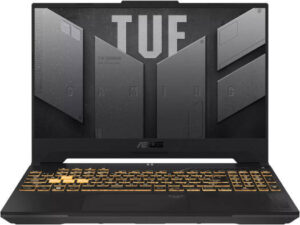 ASUS TUF F17 FX707VJ-HX031 Gaming Laptop, 17.3″ FHD IPS 144Hz Display, Intel Core 5 210H Processor, 16GB RAM, 1TB SSD, GeForce RTX 3050 6GB, ENG US K/B, No OS, Mecha Gray | 90NR0MY5-M001B0