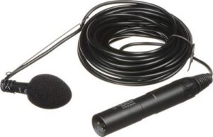 AKG CHM 99 Hanging Microphone Cardioid Condenser, 50Hz-20kHz, 125dB SPL, 10m Cable, Integrated Phantom Power Adapter – Black | 2965H00150