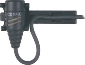 AKG CK97 C-L Reference Condenser Lavalier Microphone – Black | 2497H00080