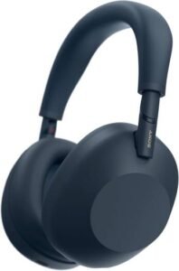 Sony WH-1000XM6 Wireless Noise Cancelling Headphones, 30mm Neodymium Driver, Omni Directional Microphone, DSEE Extreme, Passive Operation, Ambient Sound Mode, Midnight Blue | WH-1000XM6