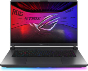 ASUS ROG Strix G16 G615JMR Gaming Laptop, 16″ FHD+ IPS 165Hz Display, Intel Core i7-14650HX, 16GB RAM, 1TB SSD, GeForce RTX 5060 8GB, English K/B, Win11, Eclipse Gray | 90NR0LB1-M000M0