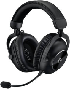 Logitech G PRO X 2 LIGHTSPEED Wireless Gaming Headset, Detachable Boom Mic, Bluetooth/USB/3.5mm Aux, for PC, PS5, PS4, Nintendo Switch Black | 981-001264 / 981-001263