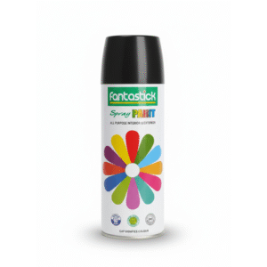 Fantastick Spray Paint Acrylic 400 ml Black – FK-SP-AC400-BK