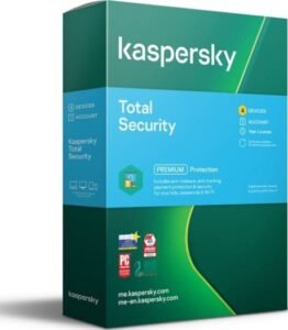 Kaspersky KTS4USER 2020, 4 Users, 1 Account, 1 Year License Total Security | KL1949IBDFS-20