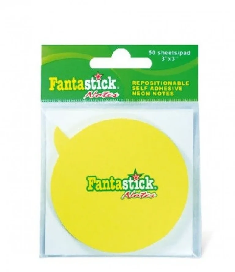 Fantastick Stick Notes Fluor. Speech bls-YW – FK-NDSP303B-YW