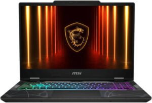 MSI Cyborg 15 B2RWEKG Gaming Laptop, 15.6″ FHD IPS 144Hz Display, Intel Core 7 240H, 16GB RAM, 1TB SSD, GeForce RTX 5060 8GB GPU, English-Arabic K/B, Win11, Odyssey Grey | 9S7-15Q342-274