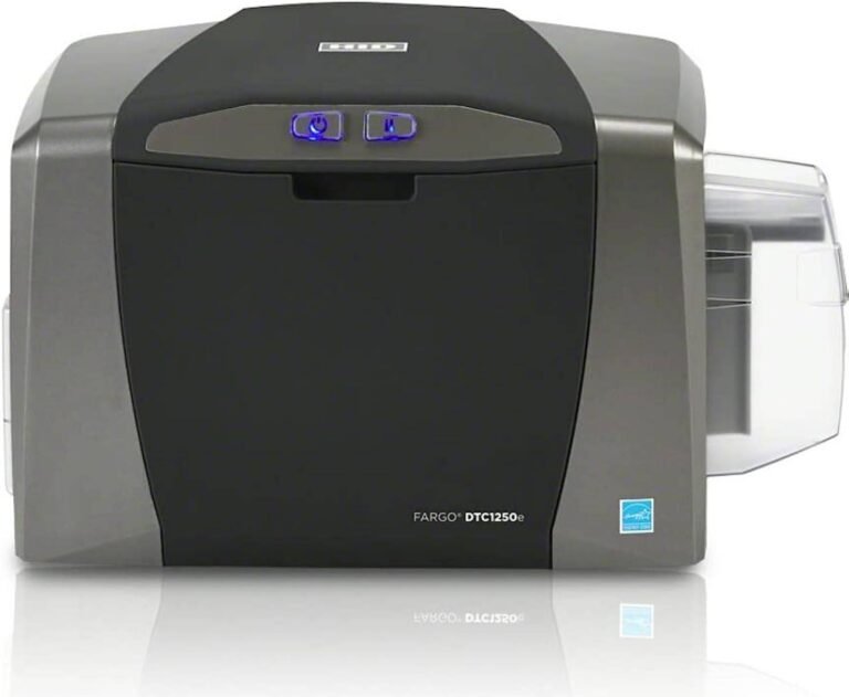 Fargo DTC1250e Single Sided ID Card Printer | DTC1250e-Single-Sided