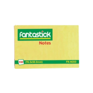 Fantastick Stick Notes 2×3″ Yellow – FK-N203