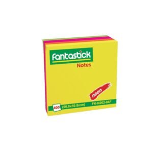 Fantastick Stick Notes 2×2″ 4col. Flouer. – FK-N202-04F