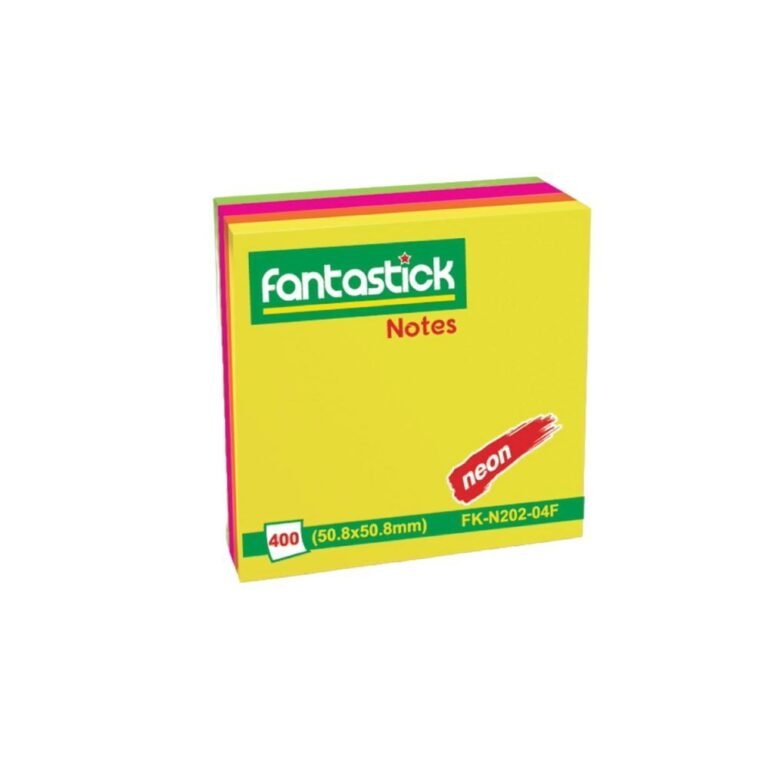 Fantastick Stick Notes 2×2″ 4col. Flouer. – FK-N202-04F