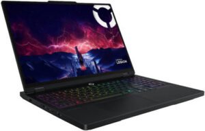 Lenovo Legion Pro 5 16ADR10, 16″ WQXGA IPS 240Hz Display, AMD Ryzen 9 8945HX, 16GB RAM, 1TB SSD, GeForce RTX 5060 8GB, English Keyboard, Windows 11, Eclipse Black | 83LT000EUS