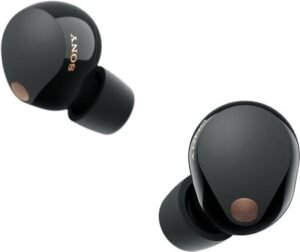 Sony Truly Wireless Noise Cancelling Earbuds, Closed Dynamic Type, 8.4mm Driver Unit, 10m Effective Range, Bluetooth Version 5.3, Max 7 Hours Battery Life, Ambient Sound Mode, Black | WF-1000XM5/BC
