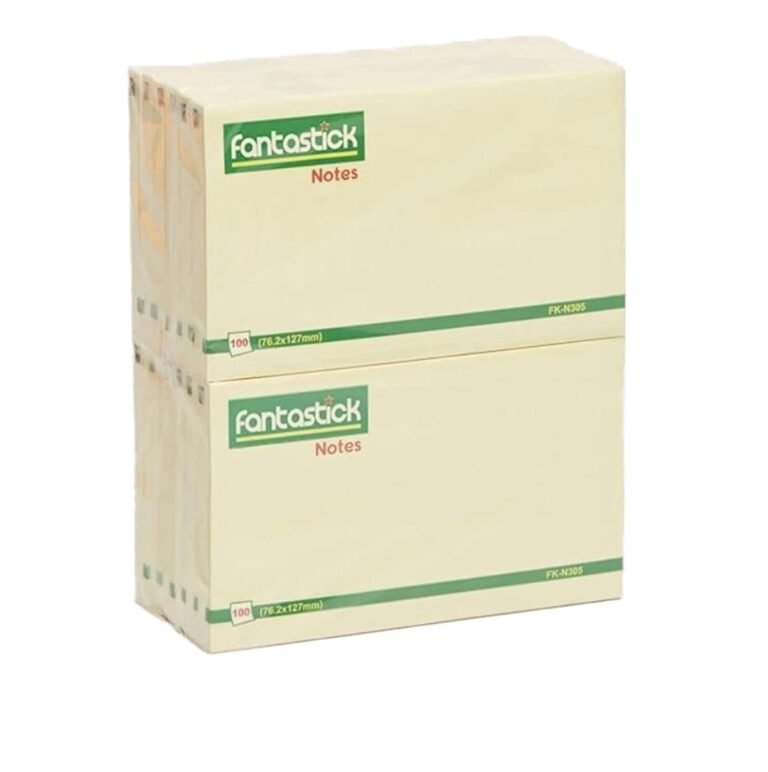 Fantastick Stick Notes 3×5″ Yellow – FK-N305