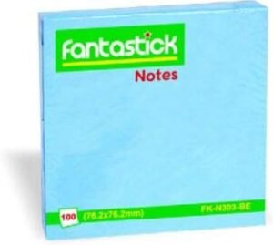 Fantastick Stick Notes 3″x3″  Blue – FK-N303-BE