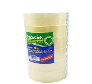 Fantastick Tape 1″X72yds Clear Pk=6rolls – FK-TT-2472CN