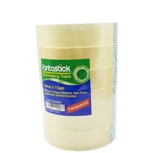 Fantastick Tape 1″X72yds Clear Pk=6rolls – FK-TT-2472CN