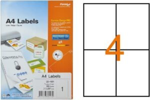 Formtec Label 400/105x148mm Bx=100sht – FT-GS-1004