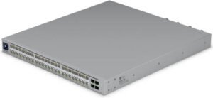 Ubiquiti UniFi ECS 48 PoE Enterprise Switch, 48 Port Layer 3 PoE Plus Plus Plus, 10GbE RJ45 25G SFP28 Uplinks, 2150W Power Budget, Etherlighting | ECS-48-PoE