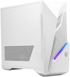 MSI MAG Infinite S3 Barebone Gaming PC, Intel Core i7-14700F, Intel H610 Chipset, 2x DDR5-5600MHz RAM Slot, 1x M.2 2280 SSD, Wi-Fi 6E & BT Connectivity, 500W PSU, White | 936-B93852-024
