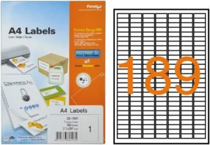 Formtec Label18900 25×10 Pkt=100sht – FT-GS-1189