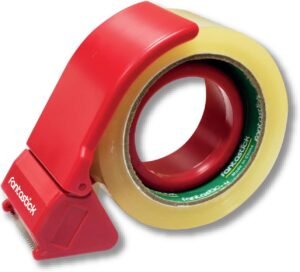 Fantastick Packing Tape Dispenser 2″ Red – FK-DP5076P1-RD
