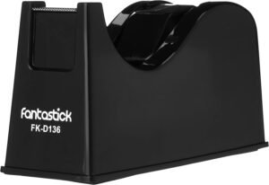 Fantastick Tape dispenser -1″  & 3″dual core- Black – FK-D136-BK