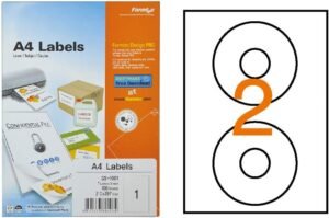 Formtec CD Label 114(41.0)mmPAK=100SHT – FT-GS-1202