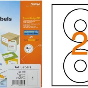 Formtec CD Label 114(41.0)mmPAK=100SHT – FT-GS-1202