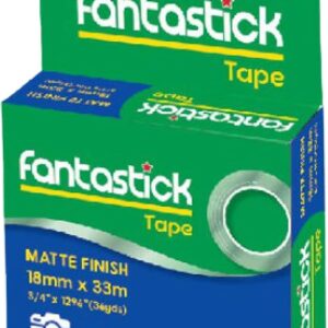 Fantastick Invisible Tape – 19mm x 36Y (Car=216) – FK-TI-1936N