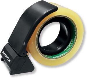 Fantastick Packing Tape Dispenser 2″ Black – FK-DP5076P1-BK