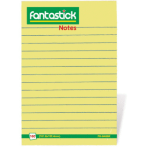 Fantastick Stick Notes 4×6″  Ruled – FK-N406R