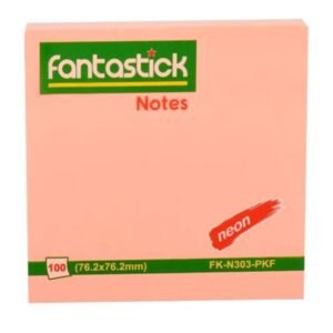 Fantastick Stick Notes 3×5″ Fluor. Pink – FK-N305-PKF