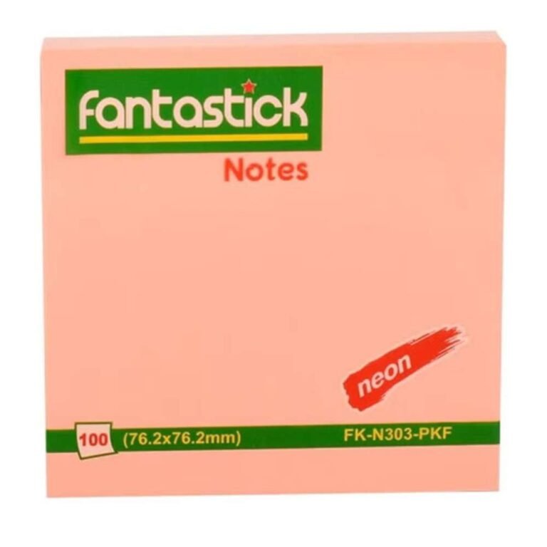 Fantastick Stick Notes 3×5″ Fluor. Pink – FK-N305-PKF