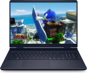 Dell Alienware 16 Aurora Gaming Laptop, 16″ WQXGA 120Hz Display, Intel Core 7 240H, 16GB RAM, 1TB SSD, GeForce RTX 5060 8GB GPU, English KB, Win11, Interstellar Indigo | 930052981393 / 930053110632
