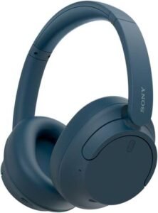 Sony WH-CH720N Noise Canceling Wireless Bluetooth Headphones – Built-in Microphone – up to 35 Hours Battery Life and Quick Charge – Blue