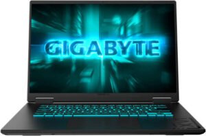 GIGABYTE Gaming A16 CWH Laptop, 16″ WUXGA IPS 165Hz Display, Intel Core i7-13620H, 32GB RAM, 1TB SSD, GeForce RTX 5070 8GB Graphics, English-Arabic Keyboard, Win11, Black | CWHI3AE864SH