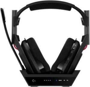 Logitech Astro A50 LIGHTSPEED Wireless Gaming Headset + Base Station (Gen 5), PRO-G GRAPHENE, Switch Between 3 Systems, USB-C to Xbox, PS5, PC/Mac or Nintendo Switch, Bluetooth, Black | 939-002224