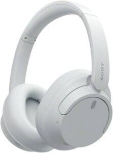 Sony WH-CH720N Noise Canceling Wireless Bluetooth Headphones – Built-in Microphone – up to 35 Hours Battery Life and Quick Charge – White