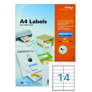 Formtec Label 1400/105×40 Pkt=100sht – FT-GS-1014